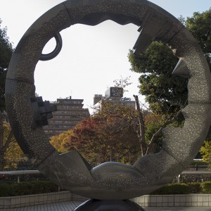 都庁中庭