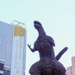 ゴジラの像