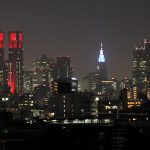 都庁周辺の夜景
